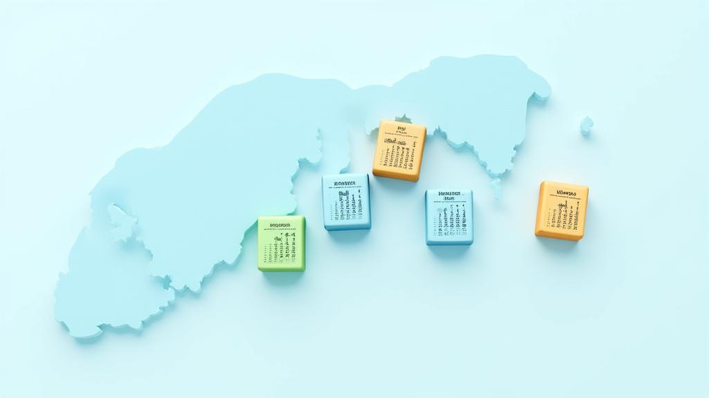 A visually appealing and interactive calendar graphic highlighting different fishing seasons in Nova Scotia, showing lobster, groundfish, and pelagic species with corresponding bait and tackle icons.